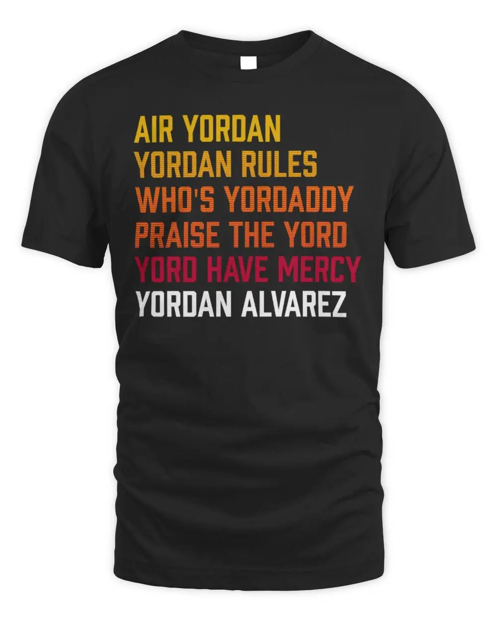 Yordan Alvarez Yord List T Shirt