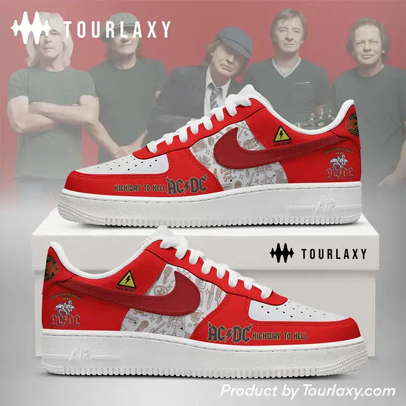 ACDC Rock Band V5 Air Force 1 Shoes  