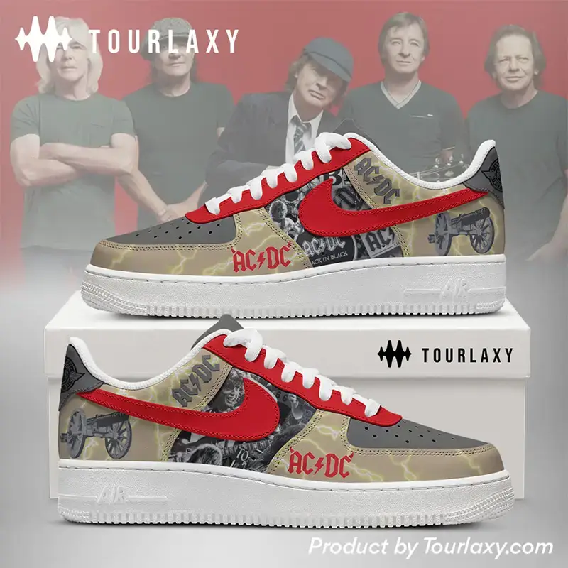 ACDC Rock Band V6 Air Force 1 Shoes  