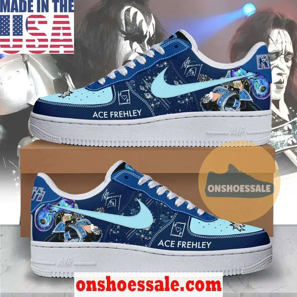 Ace Frehley Kiss Band Air Force 1 Shoes, Gift For Fans - Best Gift Shoes