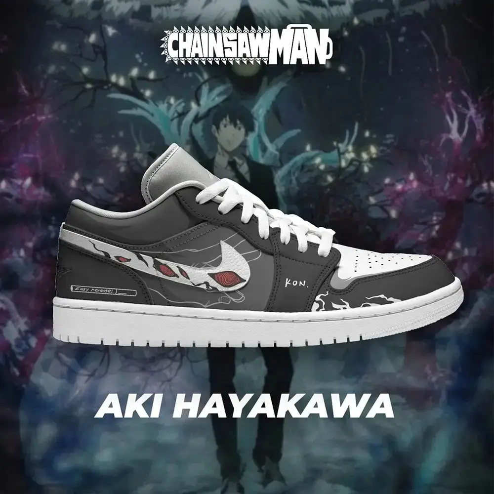 Aki Hayakawa Chainsaw Man Air Force 1 Shoes