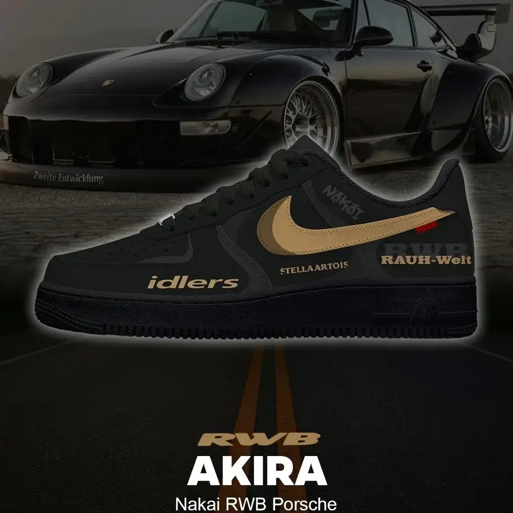 Akira Nakai RWB Air Force 1 Shoes