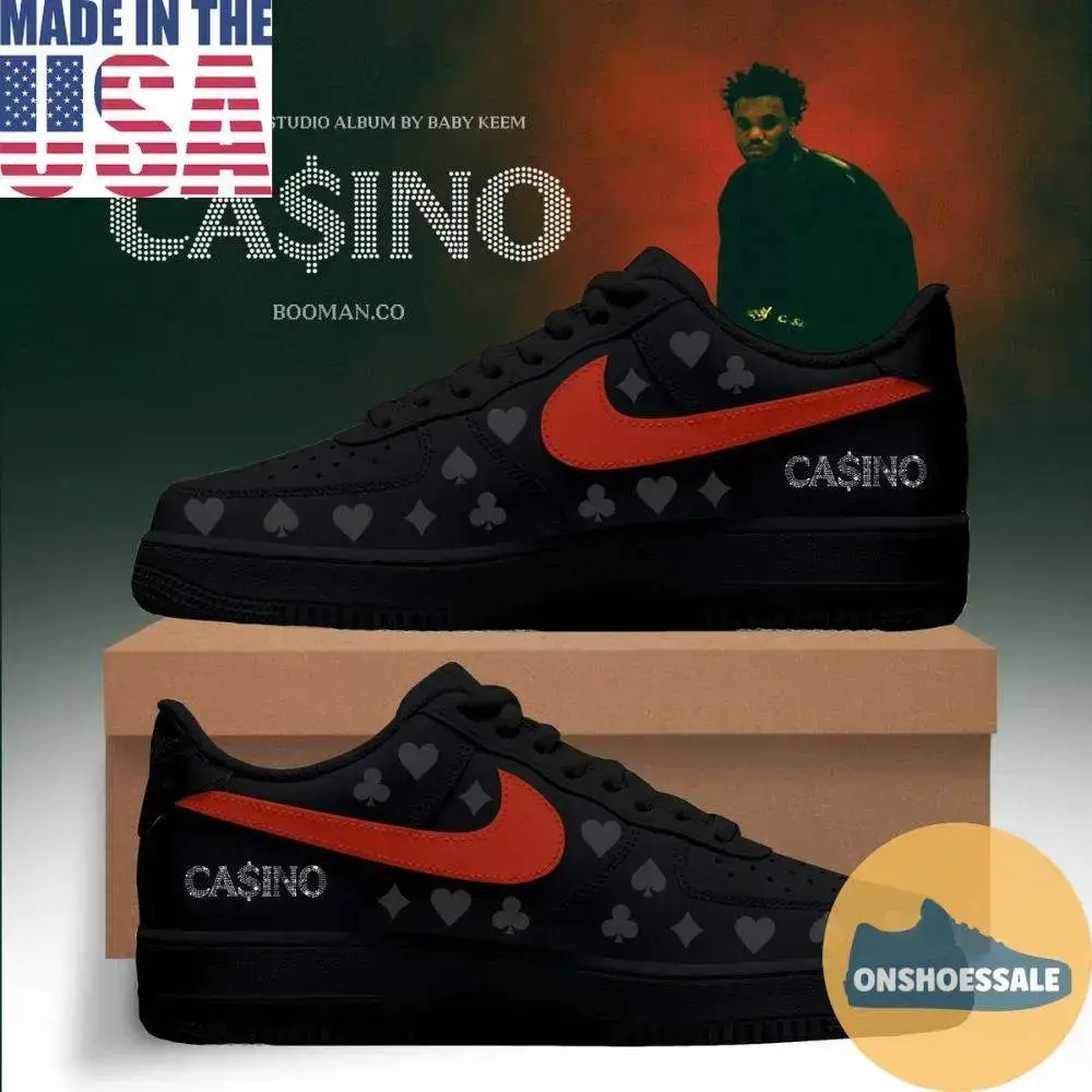 Baby Keem Casino Tour 2026 Air Force 1 Shoes, Gift For Fans - Best Gift Shoes