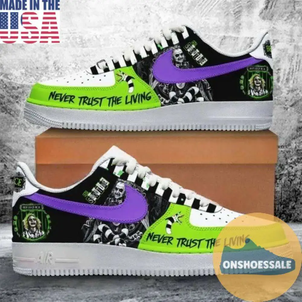 Beetlejuice Air Force 1 Sneaker, Gift For Fans - Best Gift Shoes