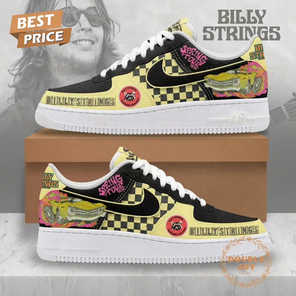 Billy Strings "Highway Prayers" Spring Tour 2025 Air Force 1 Sneakers