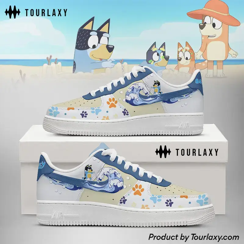 Bluey 3 Bluey Cartoon Air Force 1 Shoes 