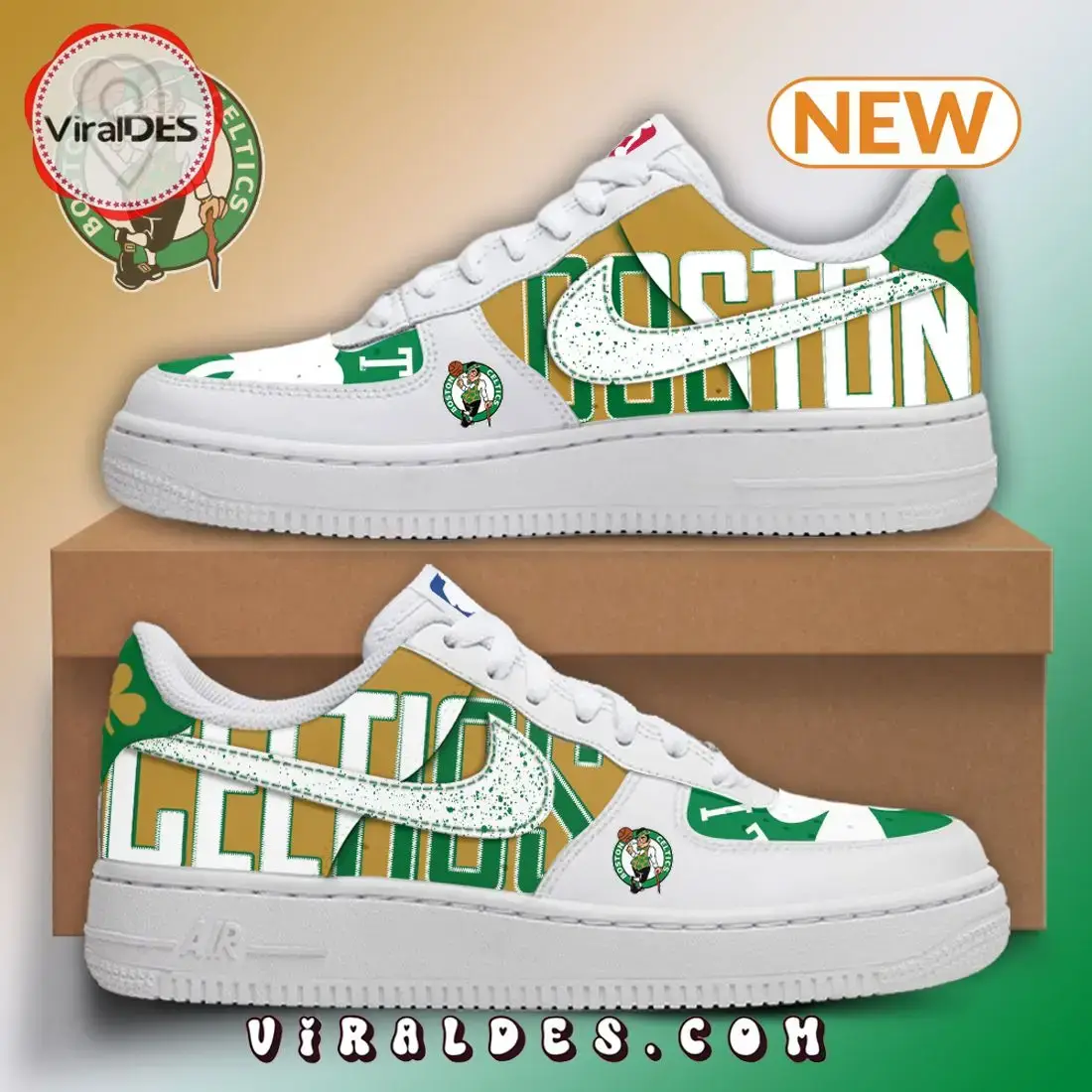 Boston Celtics 2024 Custom Air Force 1 Limited Edition