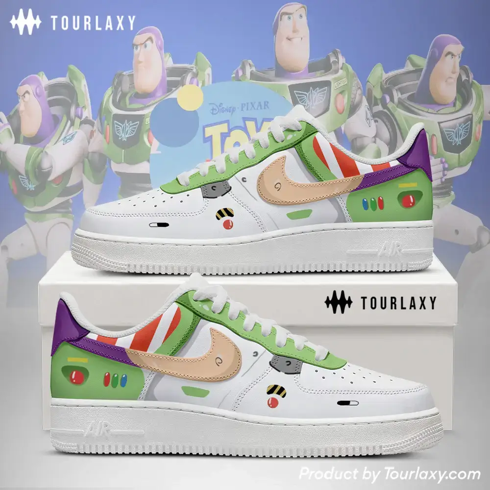 Buzz Toy Story Air Force 1 Shoes 