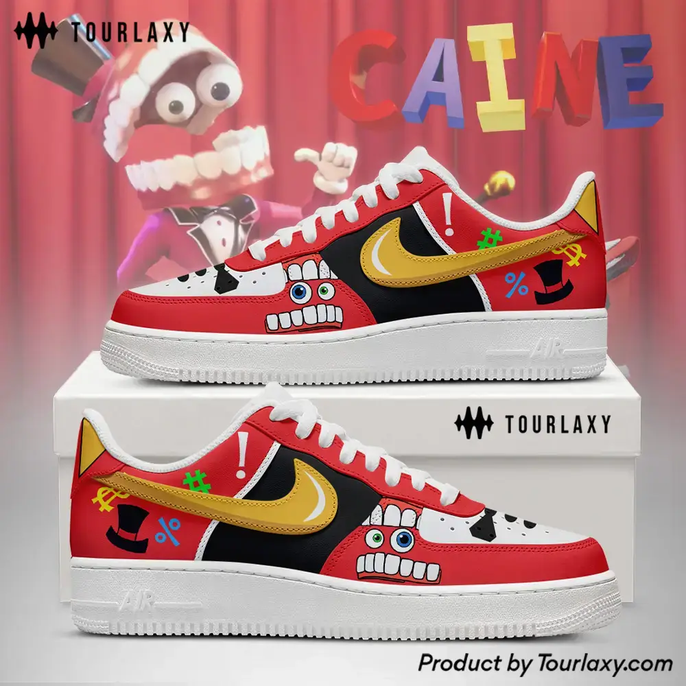 Caine V1 – The Amazing Digital Circus Air Force 1 Shoes 