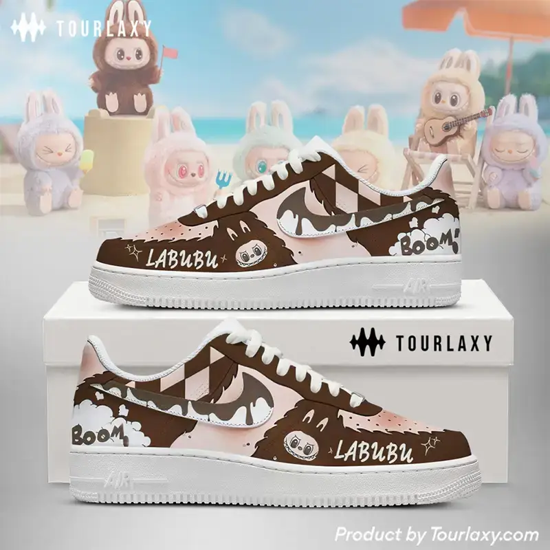 Chestnut Cocoa 1 Labubu Air Force 1 Shoes  