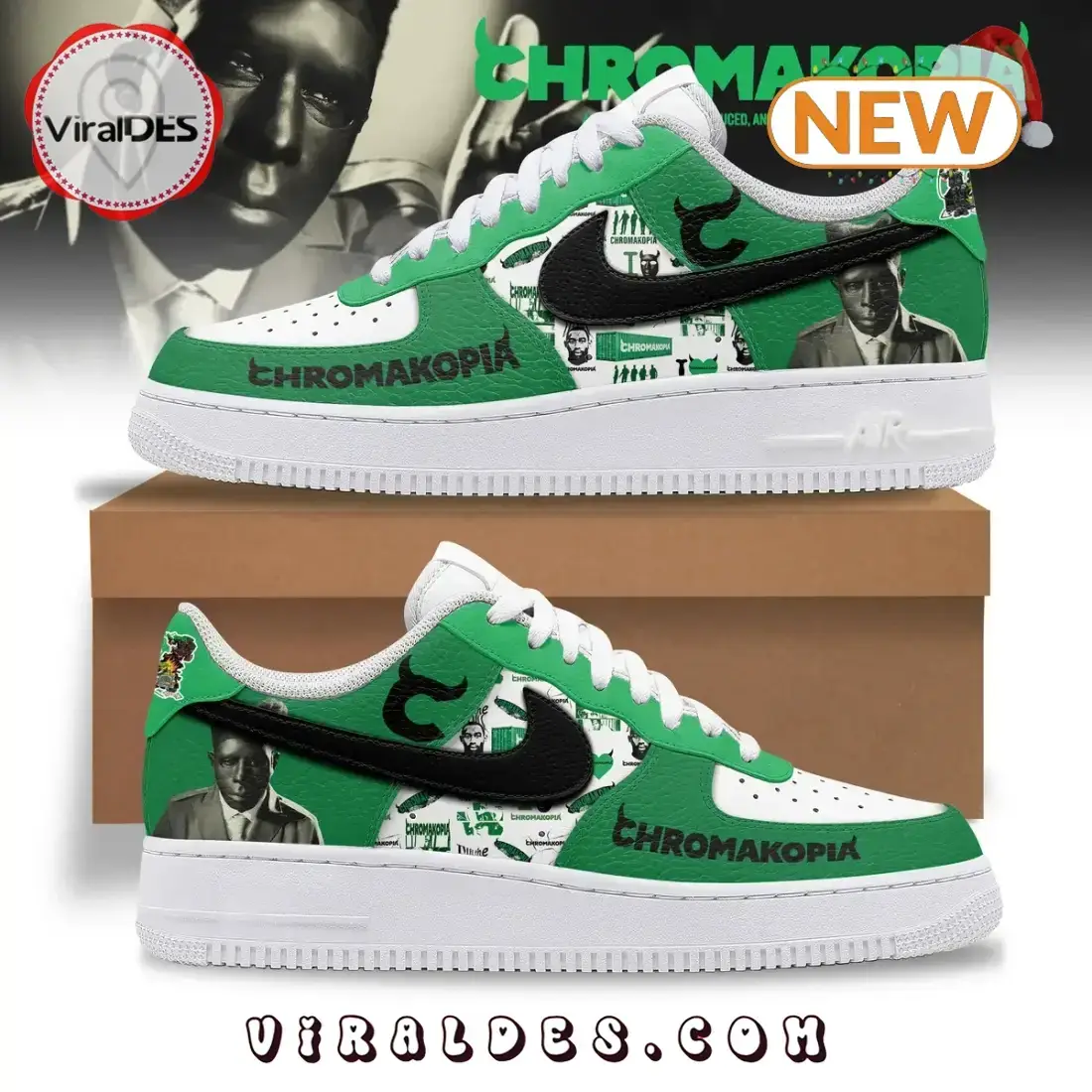 Chromakopia Album - Merry Christmas Air Force 1