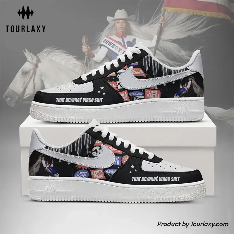 Cowboy Carter V1 Beyonce Air Force 1 Shoes 