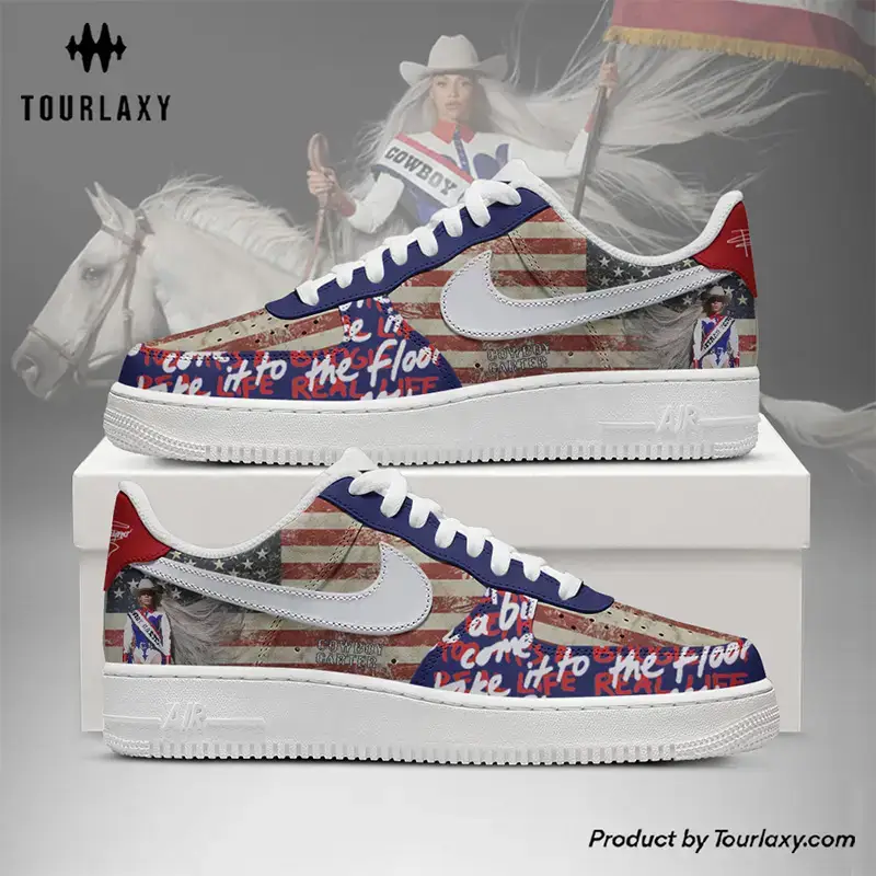 Cowboy Carter V2 Beyonce Air Force 1 Shoes 