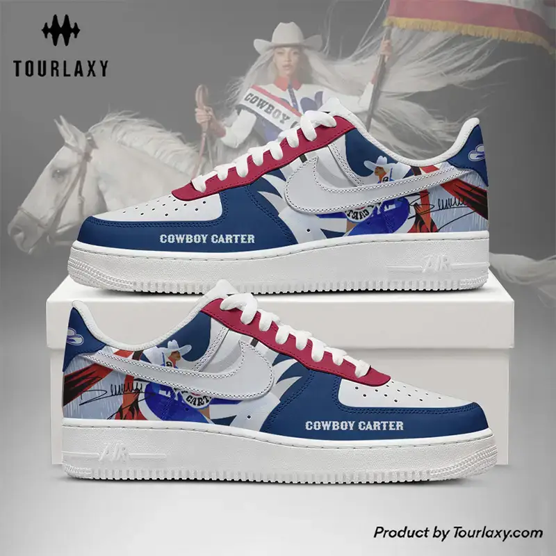 Cowboy Carter V3 Beyonce Air Force 1 Shoes 