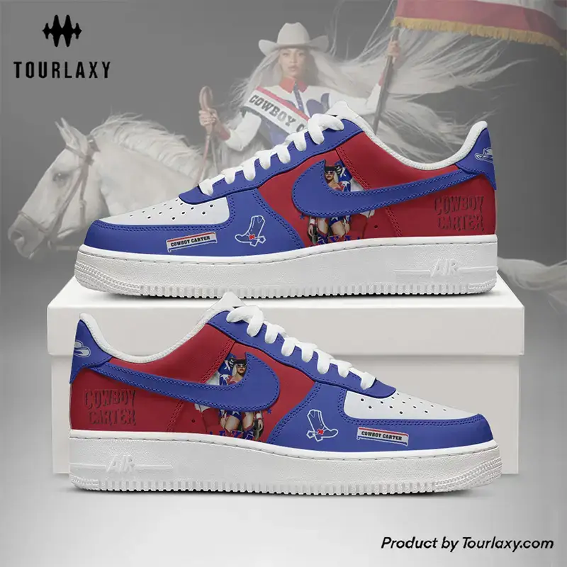 Cowboy Carter V4 Beyonce Air Force 1 Shoes 