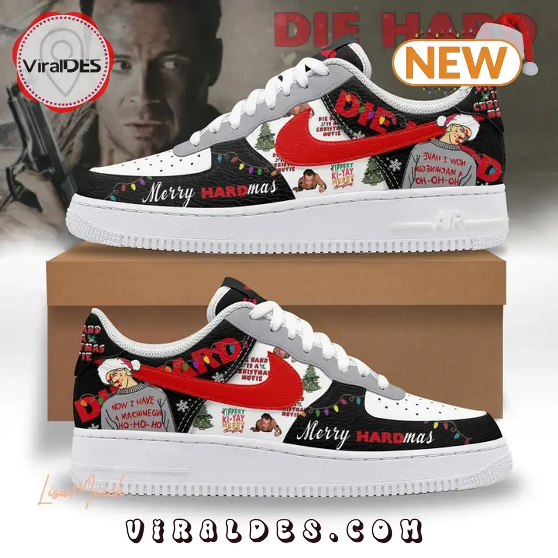 Die Hard - Merry hardmas Christmas Air Force 1