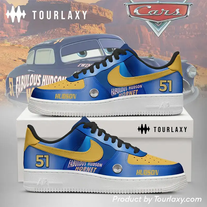 Doc Hudson Lightning Mcqueen Air Force 1 Shoes 