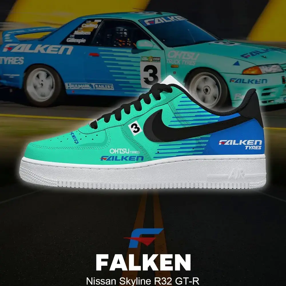 Falken Skyline R32 GT-R Version 2 Air Force 1 Shoes