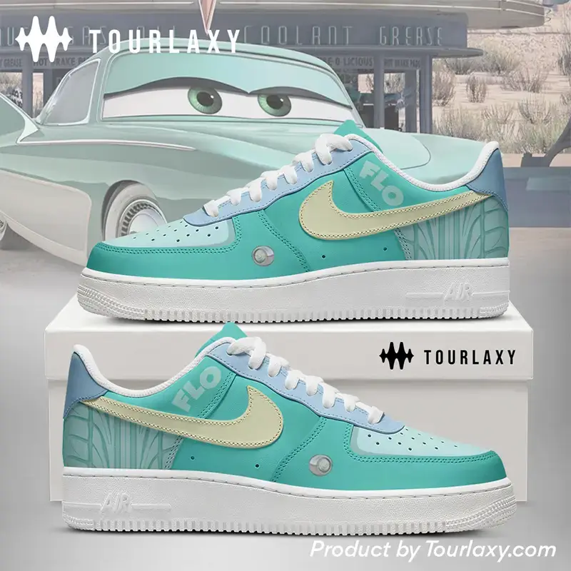 Flo Lightning Mcqueen Air Force 1 Shoes 