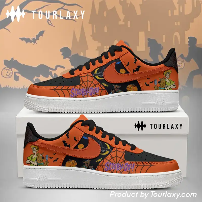 Halloween Scooby Doo Air Force 1 Shoes 