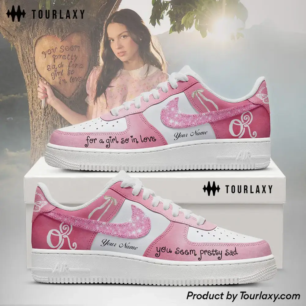 In Love Olivia Rodrigo Air Force 1 Shoes V2 