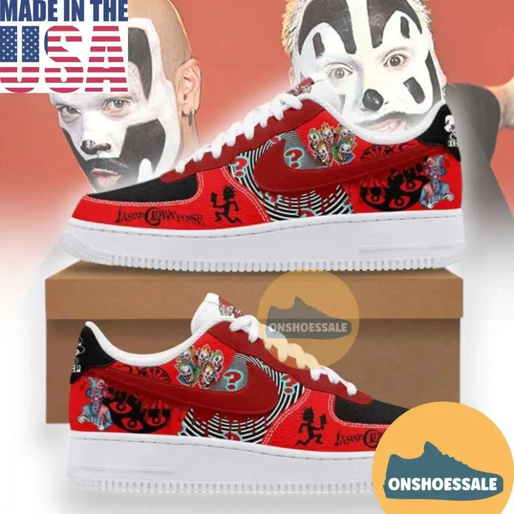 Insane Clown Posse Nike Air Force 1 Shoes, Gift For Fans - Best Gift Shoes