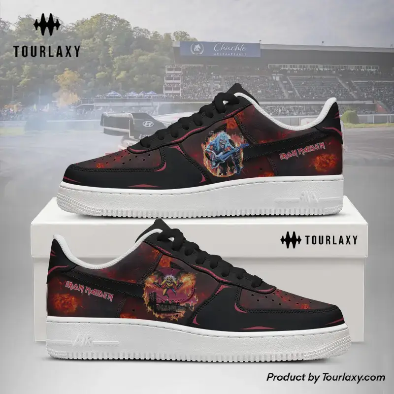 Iron Maiden Air Force 1 Shoes  1 