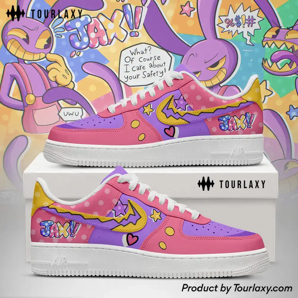 Jax V2 The Amazing Digital Circus Air Force 1 Shoes 