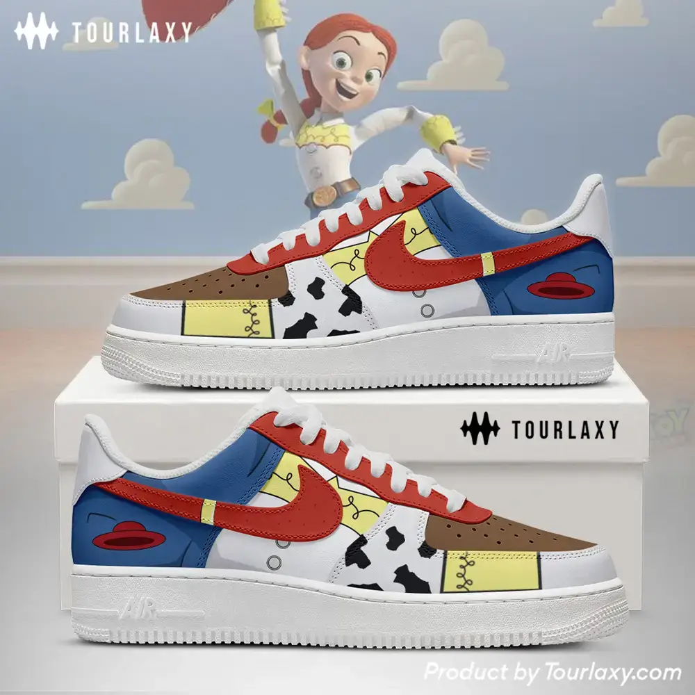 Jessie Toy Story Air Force 1 Shoes 