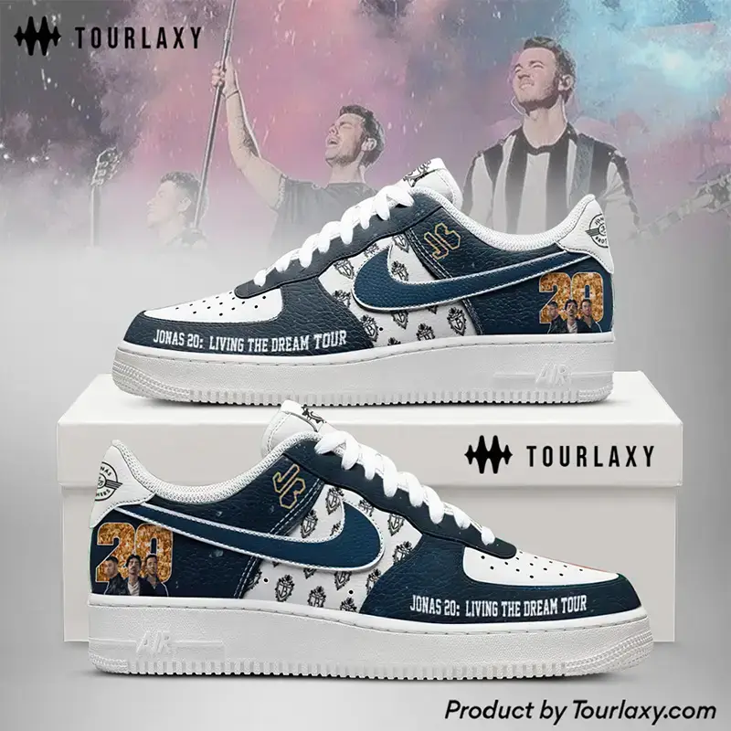 Jonas 20 Jonas Brothers Air Force 1 Shoes 