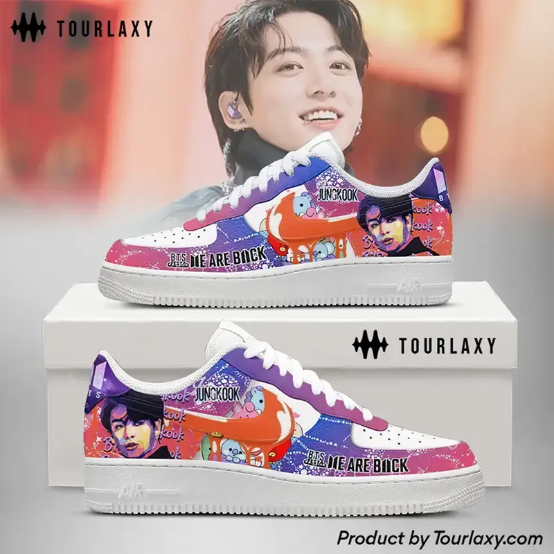 Jung Kook BTS Air Force 1 Shoes 
