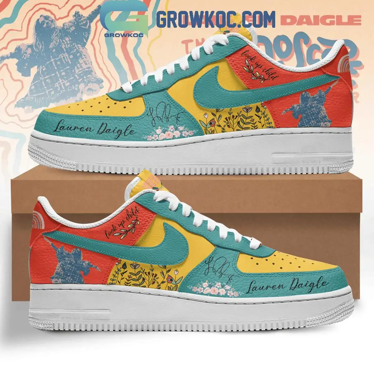 Lauren Daigle Look Up Child Air Force 1 Shoes