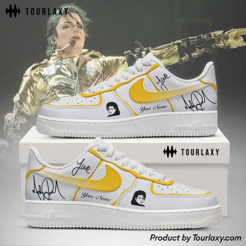 Legendary Michael Jackson V3 Air Force 1 Shoes 