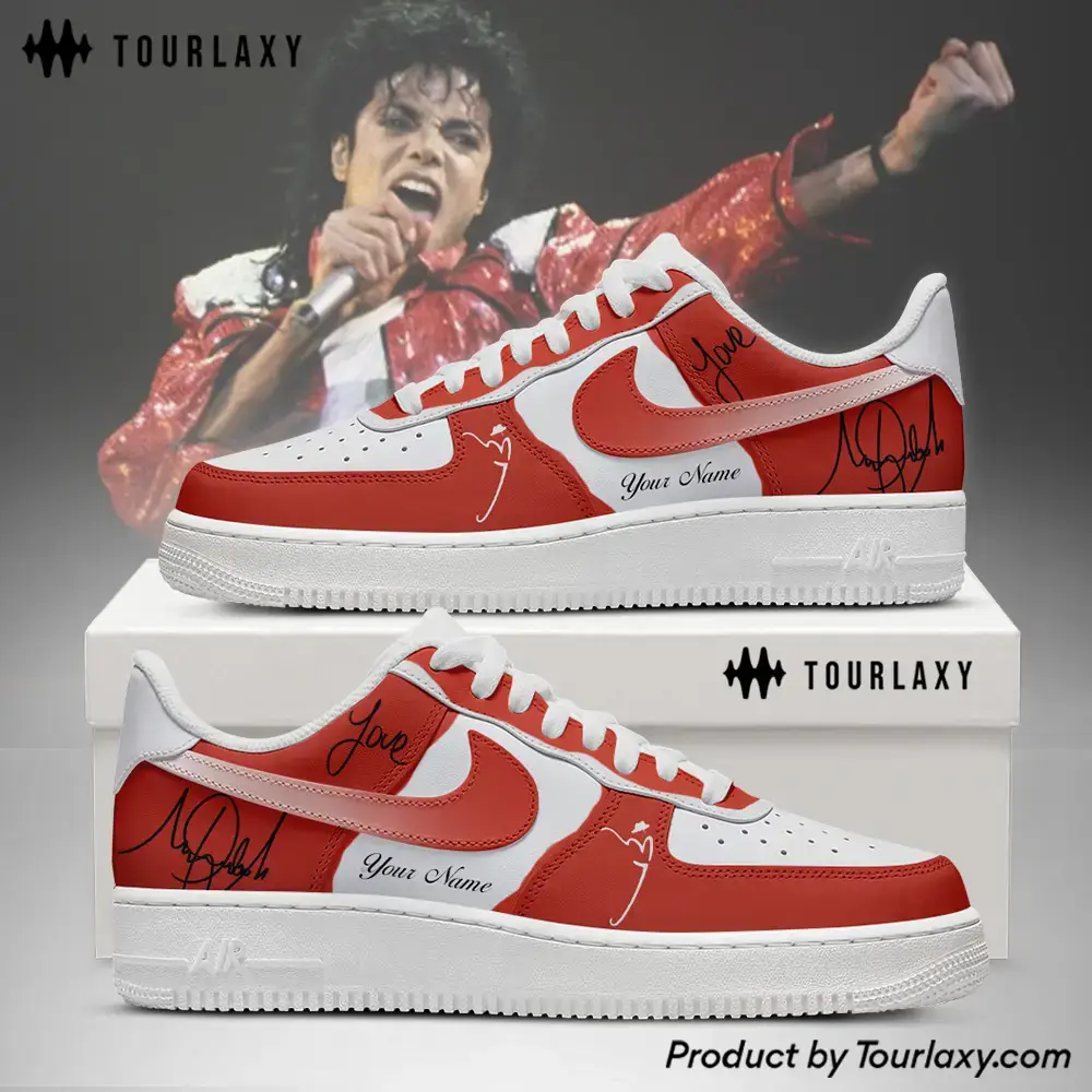 Legendary Michael Jackson V4 Air Force 1 Shoes 