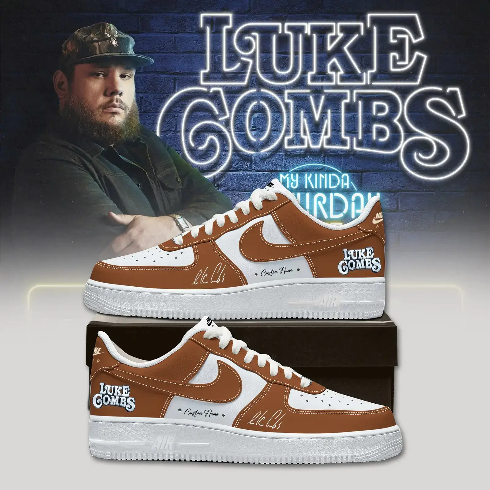 Limited Edition "My Kinda Saturday Night Tour" at Jack Trice Stadium Air Force 1 | QZ34