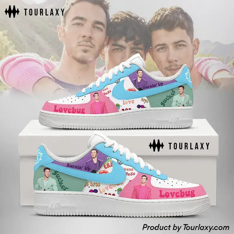 Love Bug Jonas Brothers Air Force 1 Shoes 