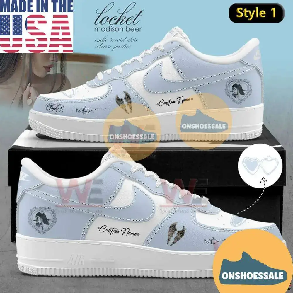 Madison Beer Locket 2026 Signature Air Force 1 Shoes - Best Gift Shoes