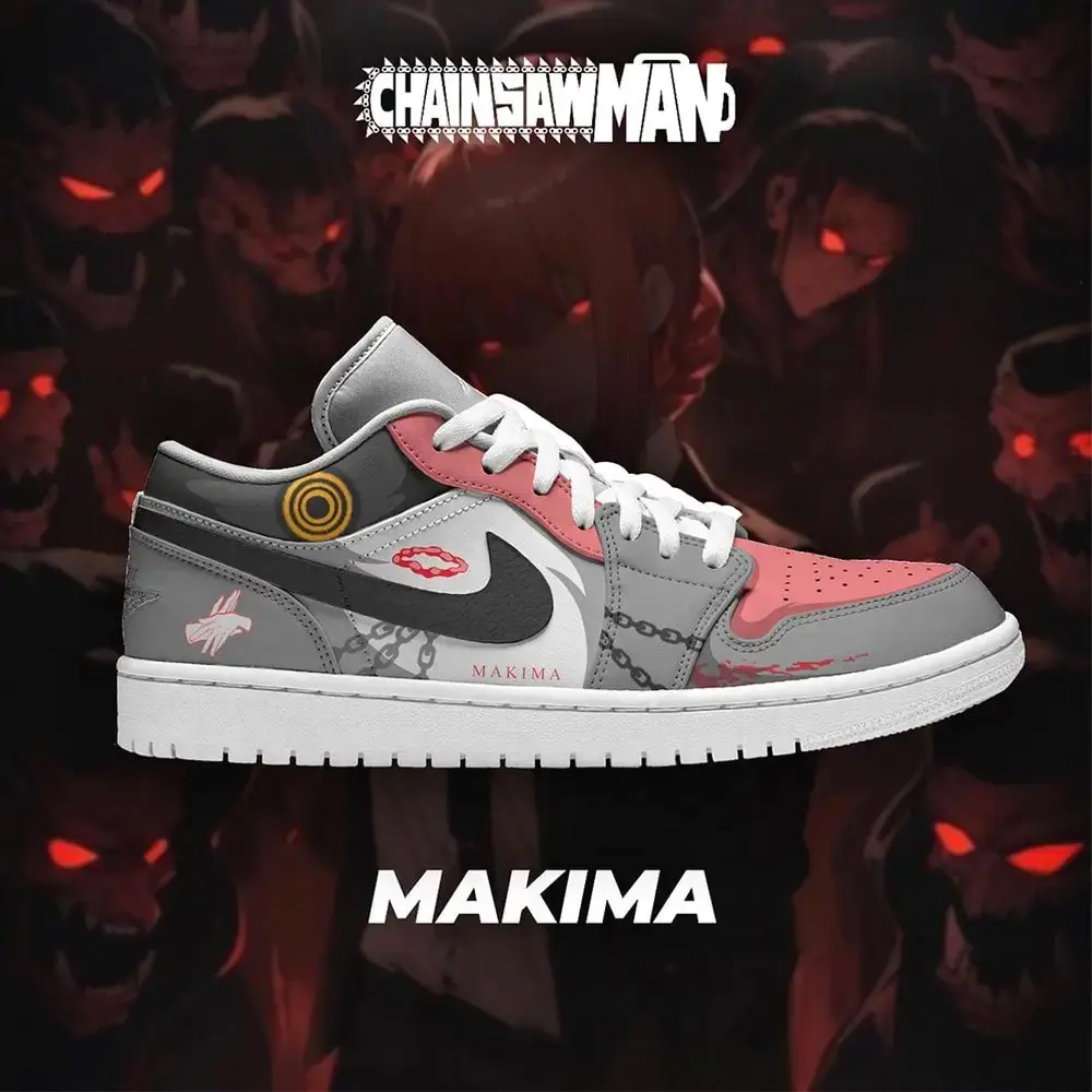 Makima Chainsaw Man Air Force 1 Shoes