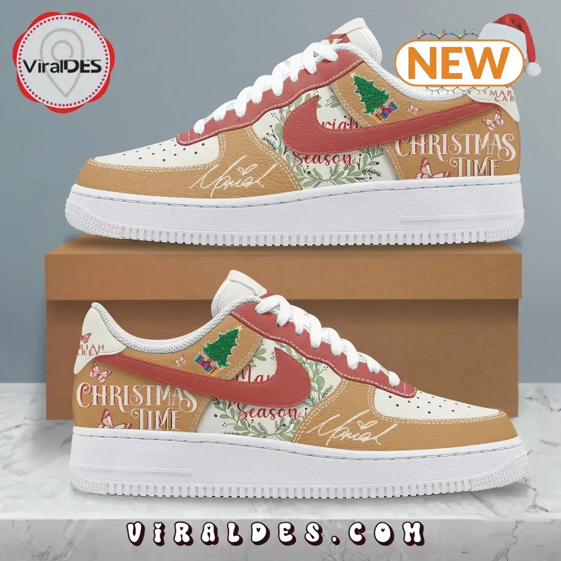 Mariah Carey 2024 Christmas Air Force 1