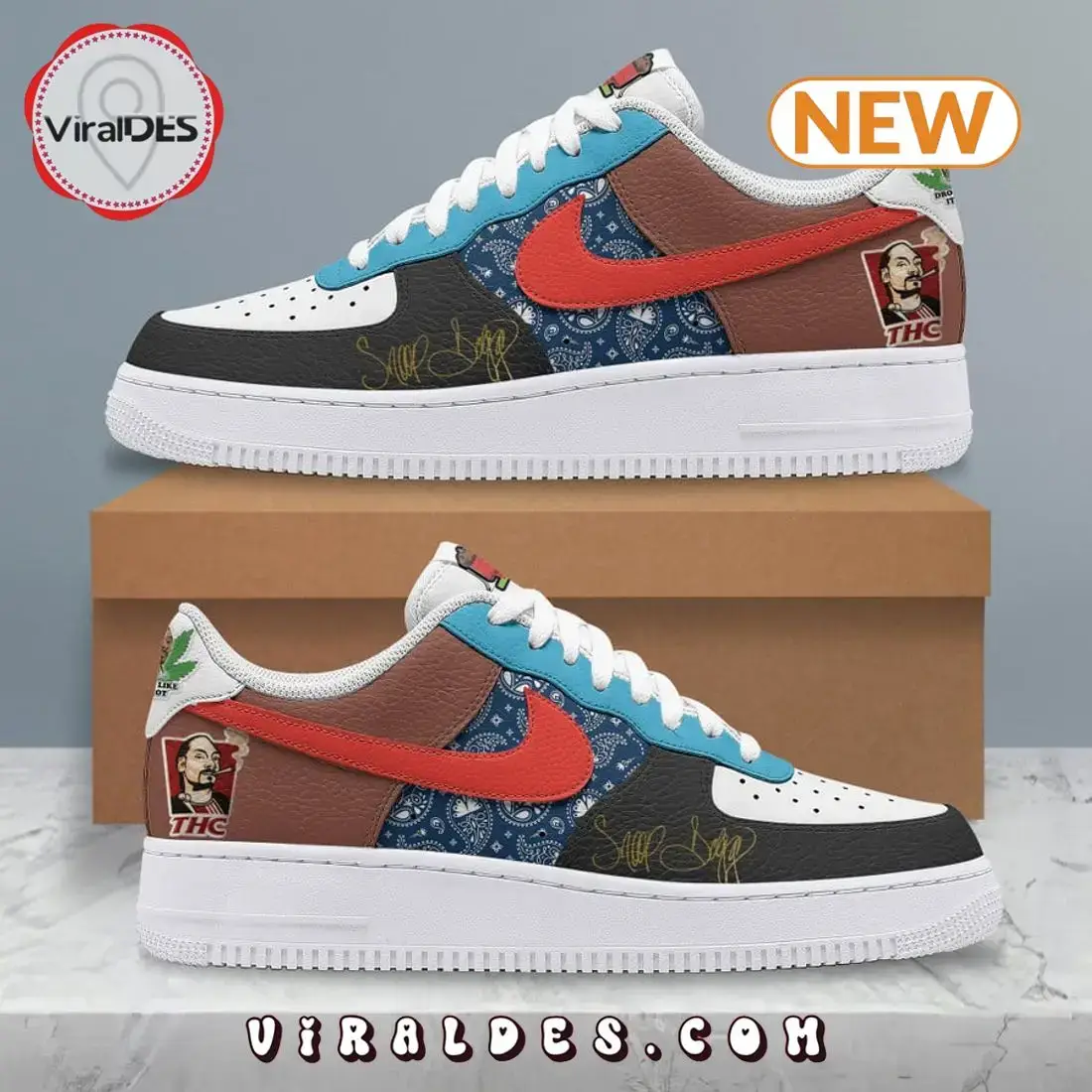 Men's Snoop Dogg Air Force 1 Sneakers