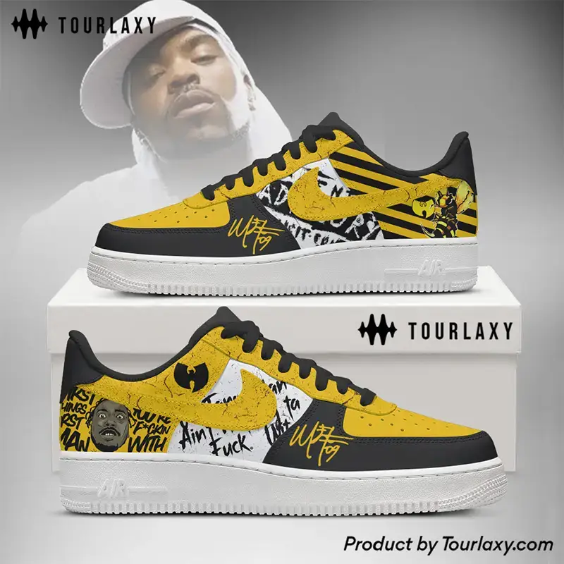 Method Man Wutang Clan Air Force 1 Shoes 