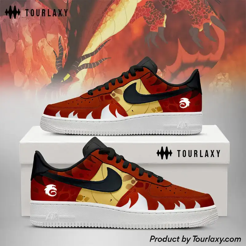 Monstrous Nightmare How to Train Your Dragon Air Force 1 Shoes 