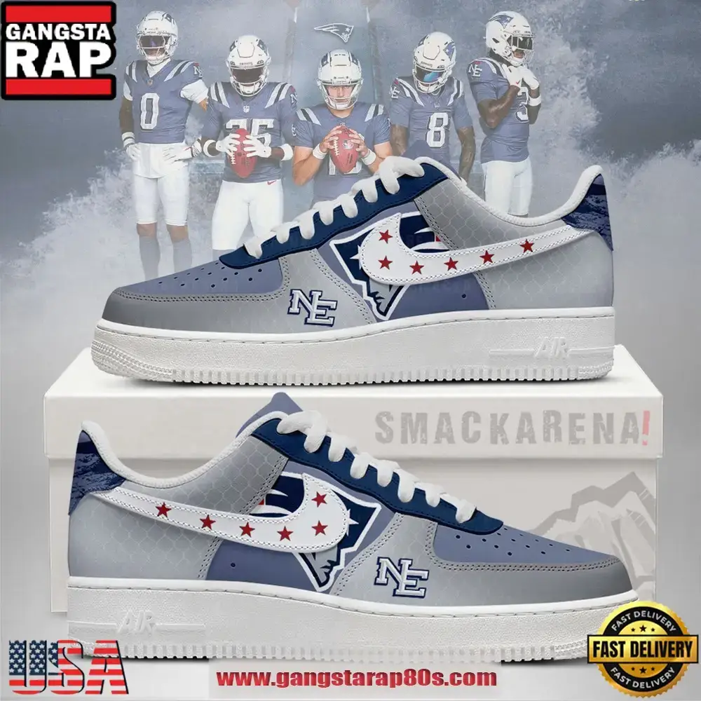 NFL New England Patriots Rivalries Trending Football Sneakers Nike Air Force 1 Shoes