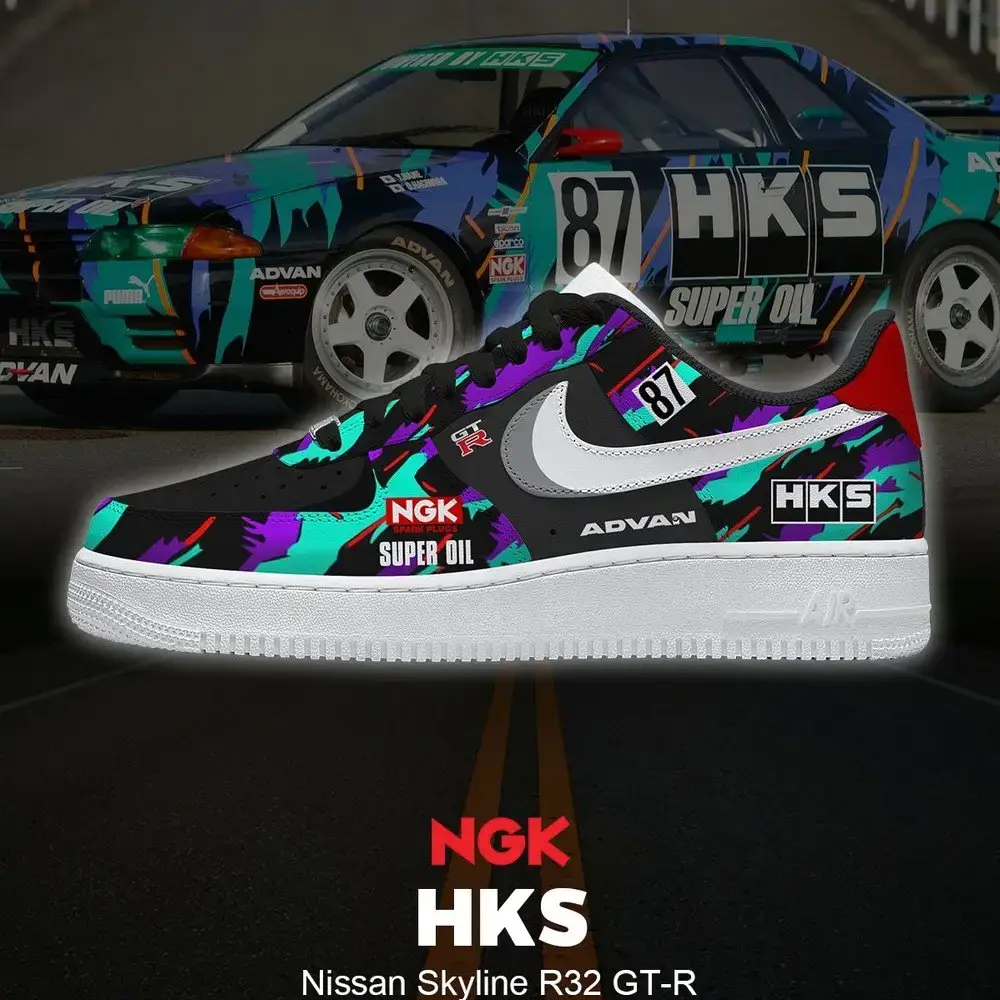 Nissan Skyline R32 GT-R Air Force 1 Shoes