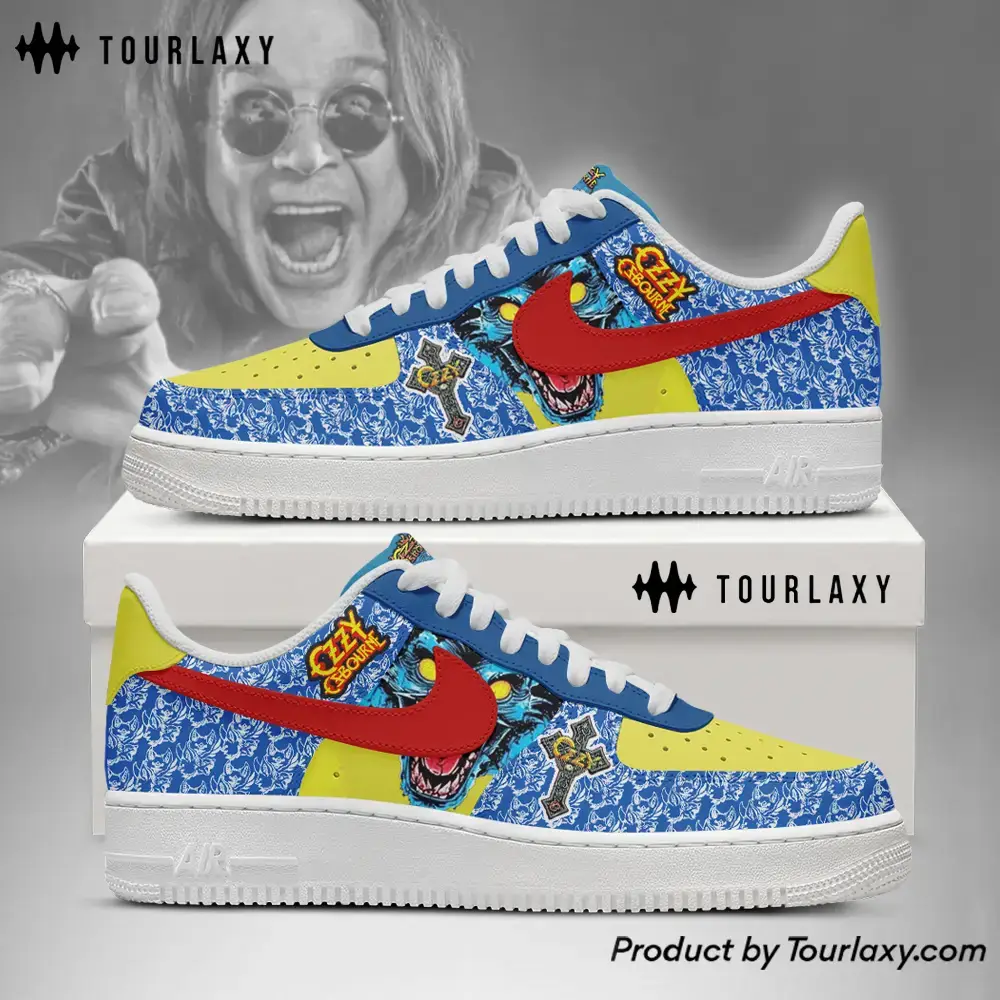 Ozzy Style Ozzy Osbourne Air Force 1 Shoes 