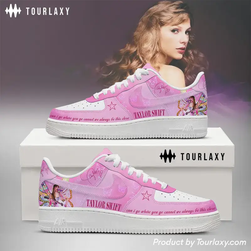 Pink Love Taylor Swift Air Force 1 Shoes 