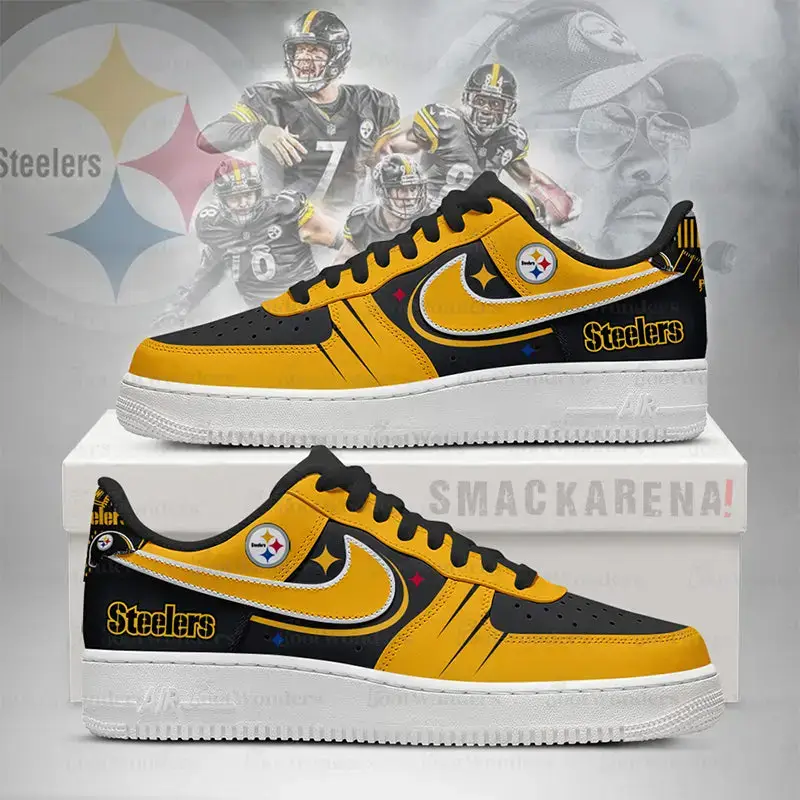 Pittsburgh Steelers Air Force 1 Shoes - NFL Fan Edition | IO35
