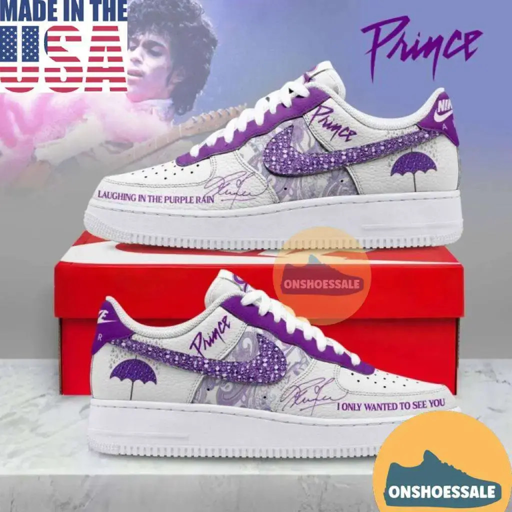 Prince I Only Wanted To See You Air Force 1 Shoes, Gift For Fans - Best Gift Shoes