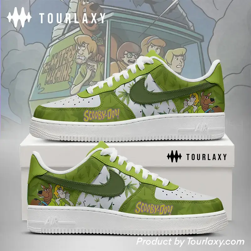 Puff Puff Scooby Doo Air Force 1 Shoes 