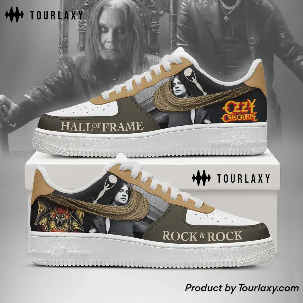 Rock and Roll Ozzy Osbourne Air Force 1 Shoes 